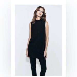 Buttoned mini dress ZW collection